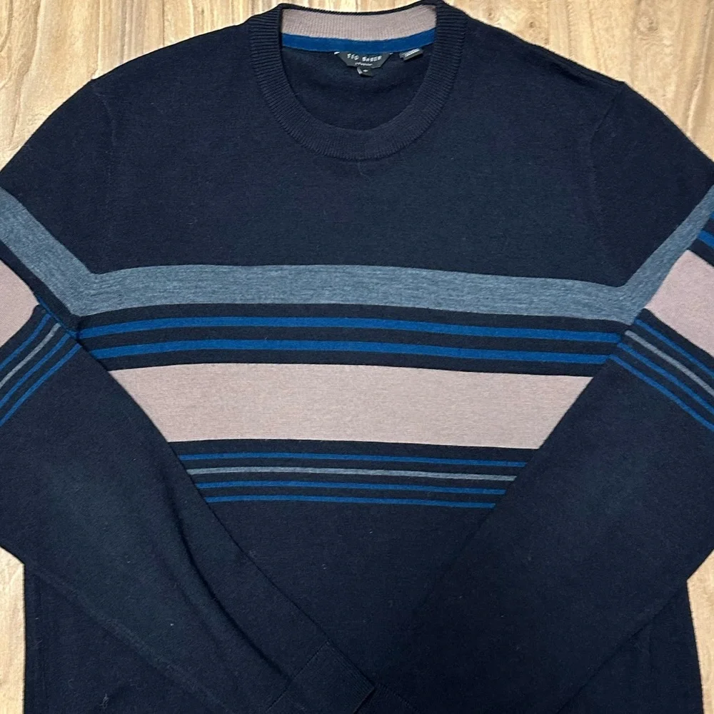 **TED BAKER** striped sweater SIZE 5 (medium) - Picture 4 of 6